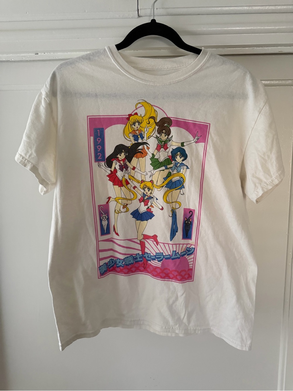 Sailor Moon White Graphic Tee